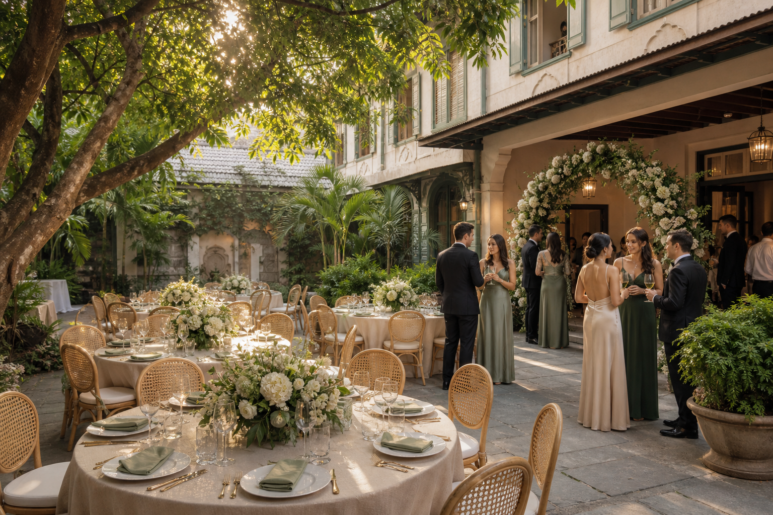 Your garden wedding, rooted in heritage and open air