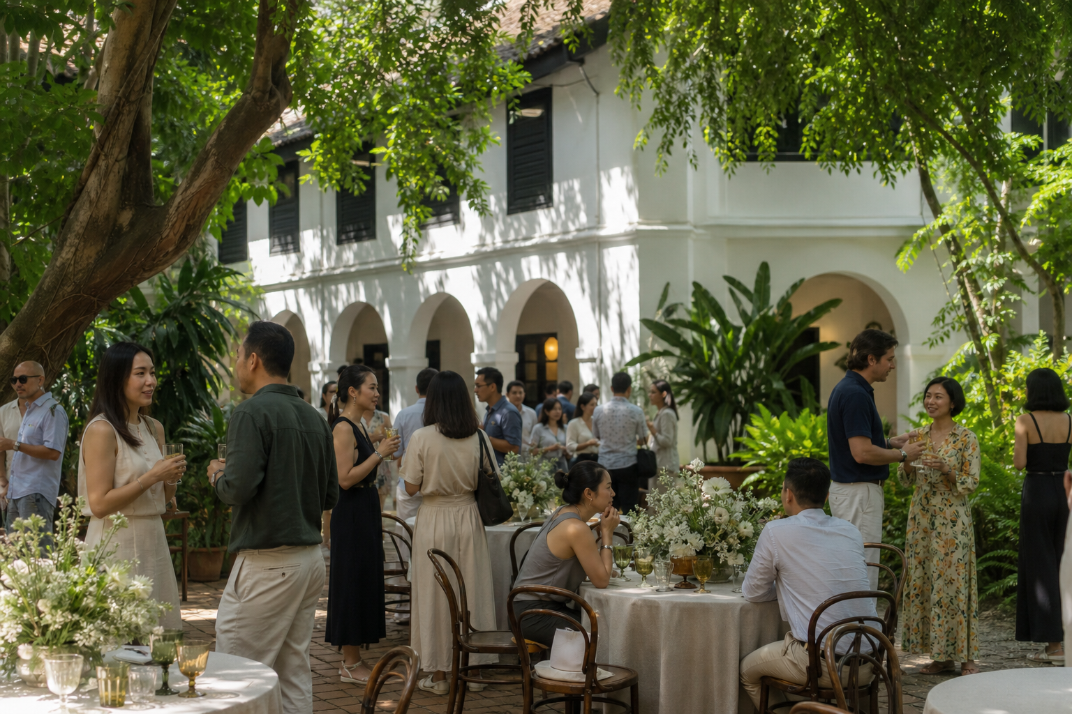 Hire a venue that Gillman Barracks made its own