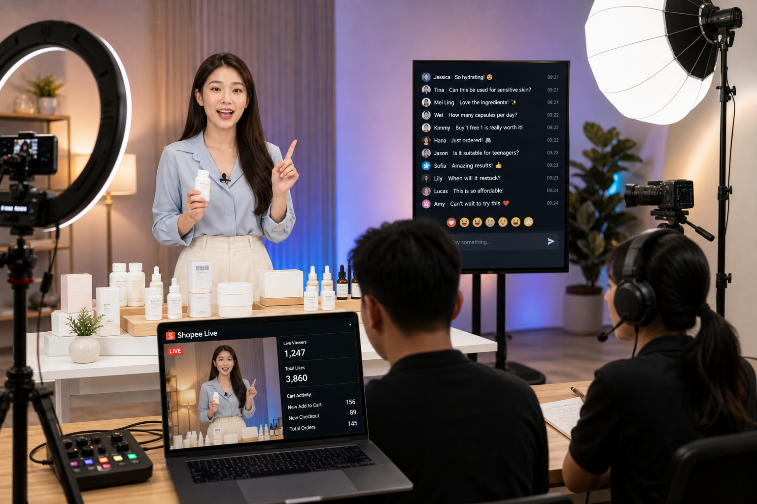 Your Shopee Livestream Commerce Campaigns, Fully Managed