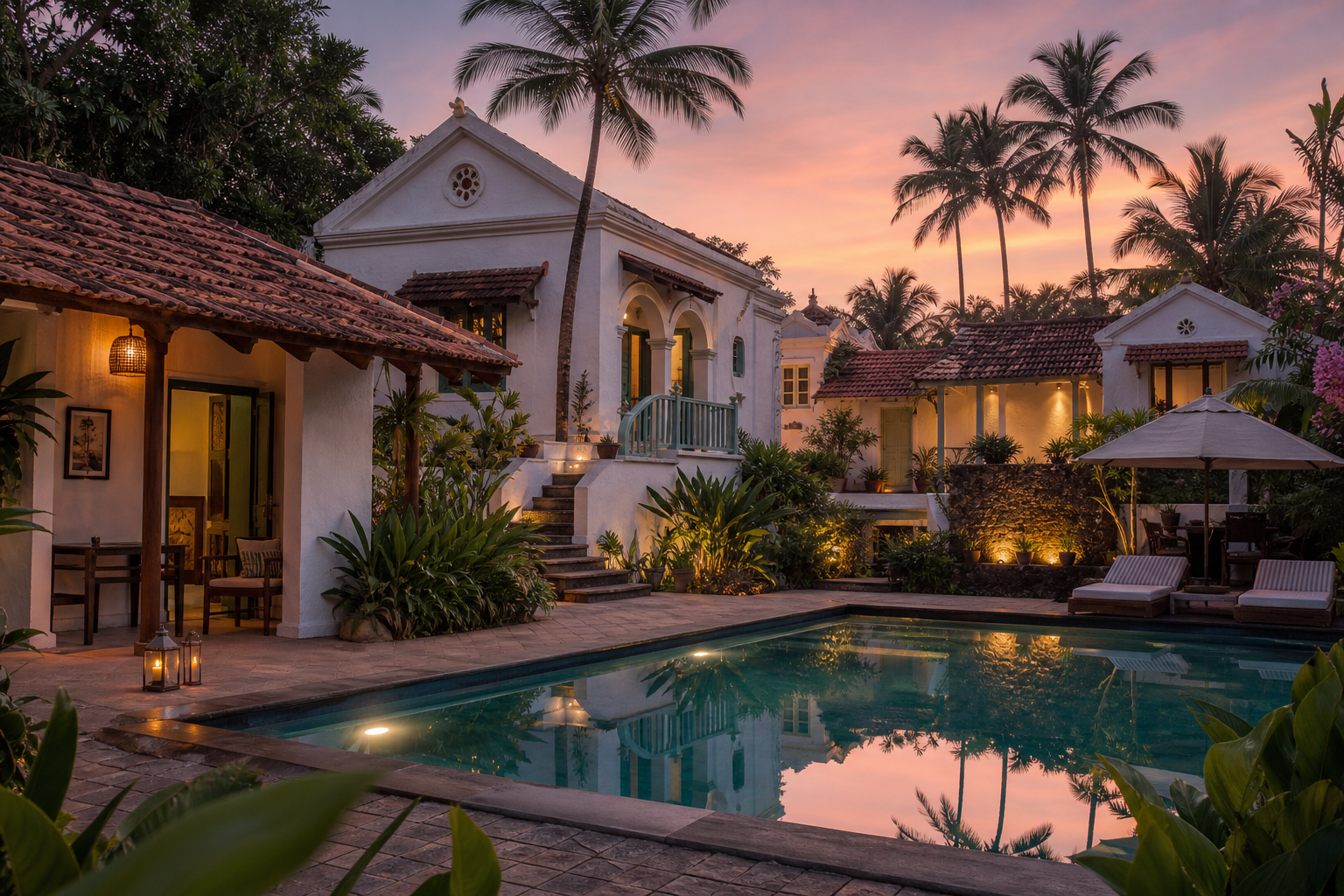 Private suite estates and boutique hotels in Goa: how to choose well