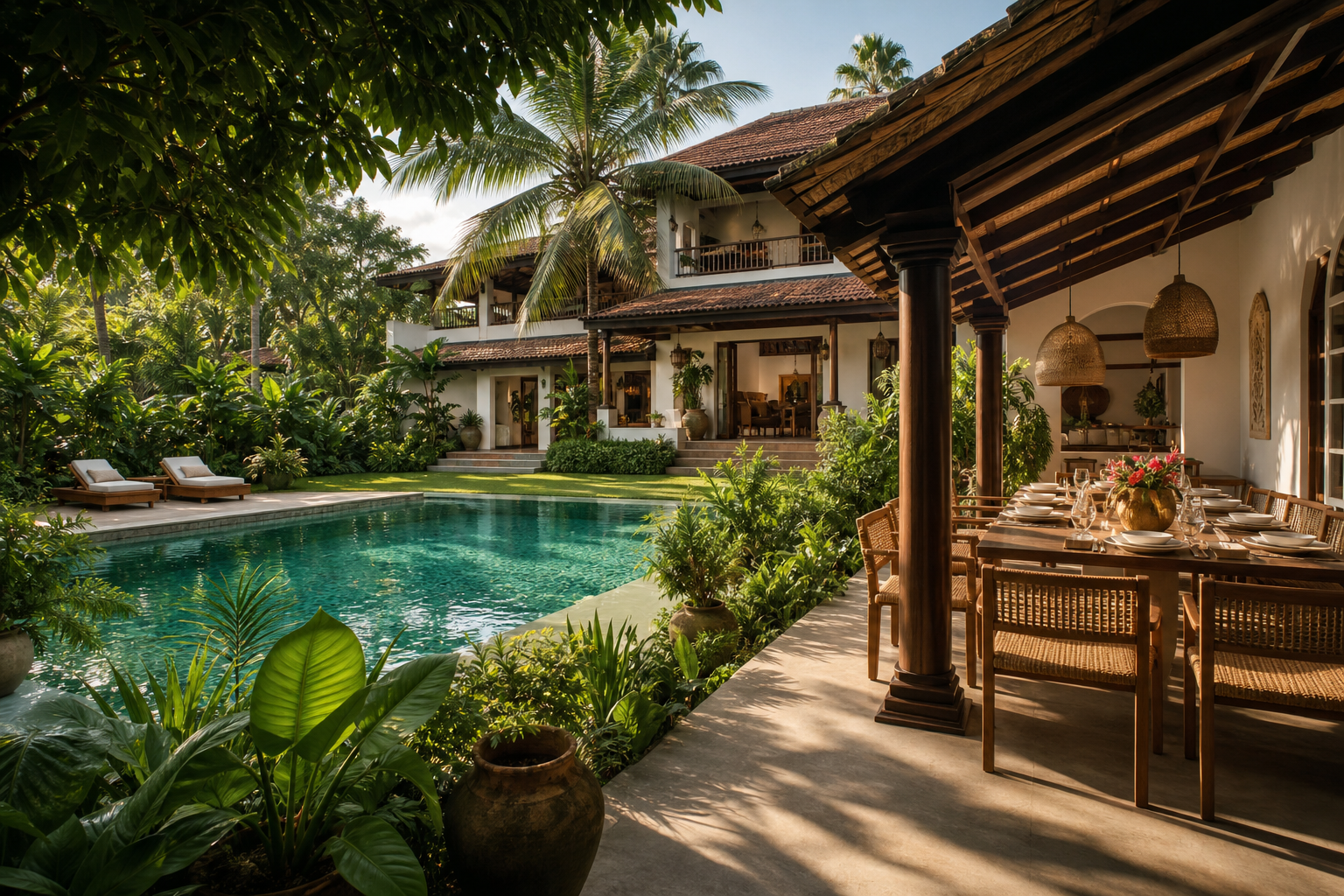 Family stays in Goa: what a fully serviced private estate actually delivers