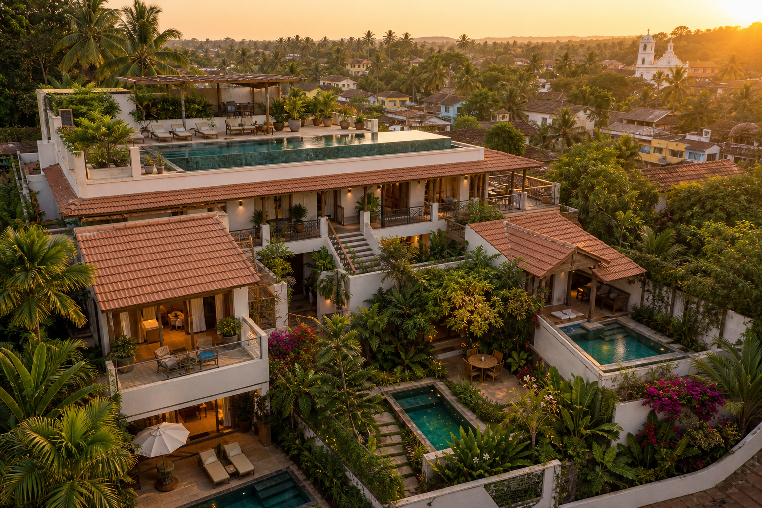 Private suite estate vs. rental villa: what Goa's best actually offers