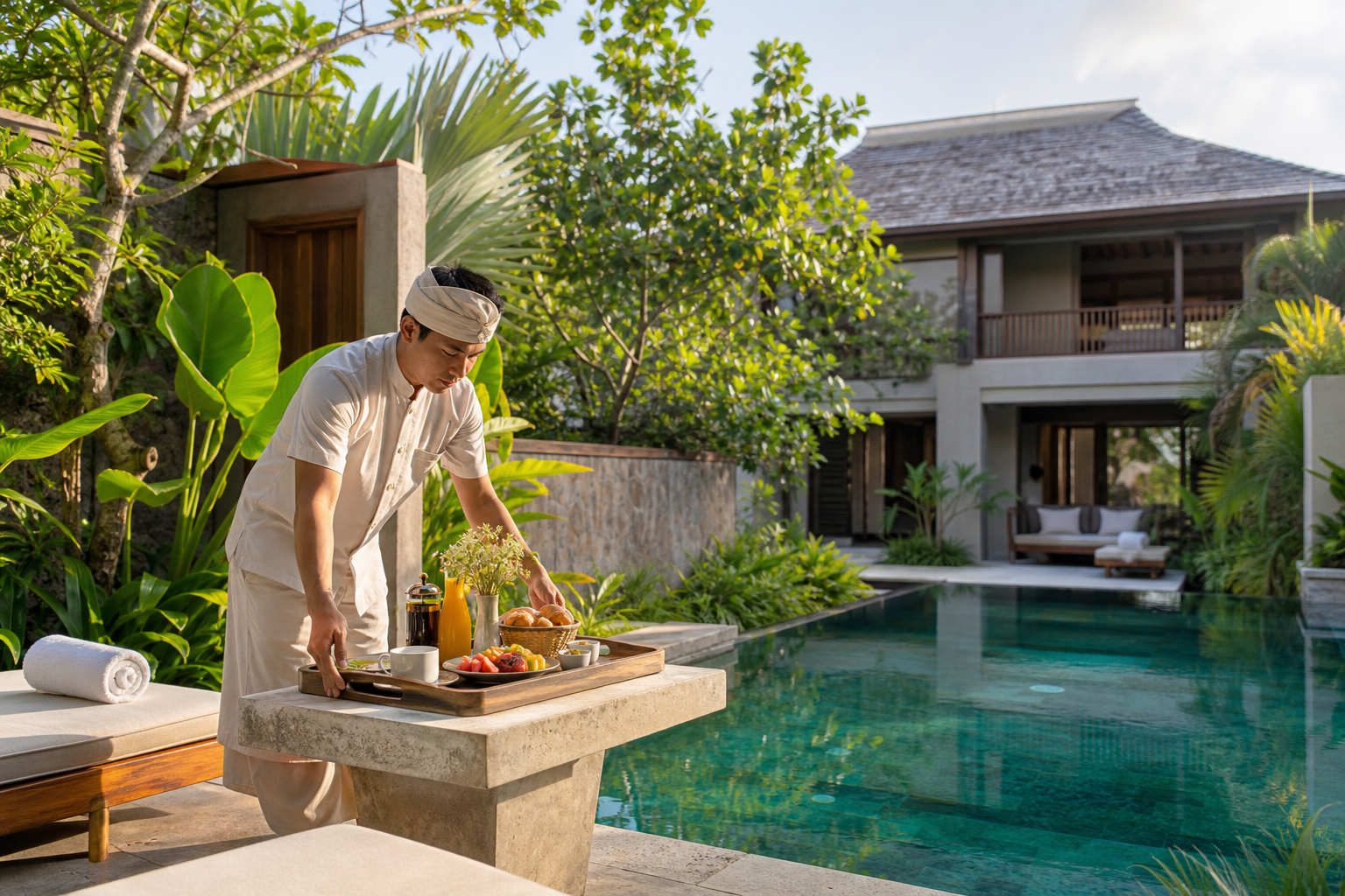 Ten private residences, one estate, resort services throughout