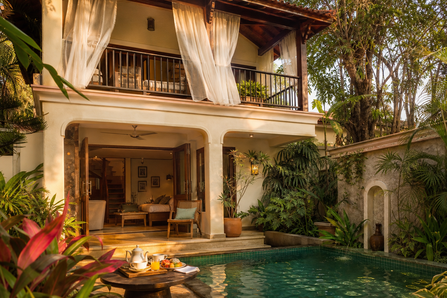 Two levels, your own pool, and no shared walls