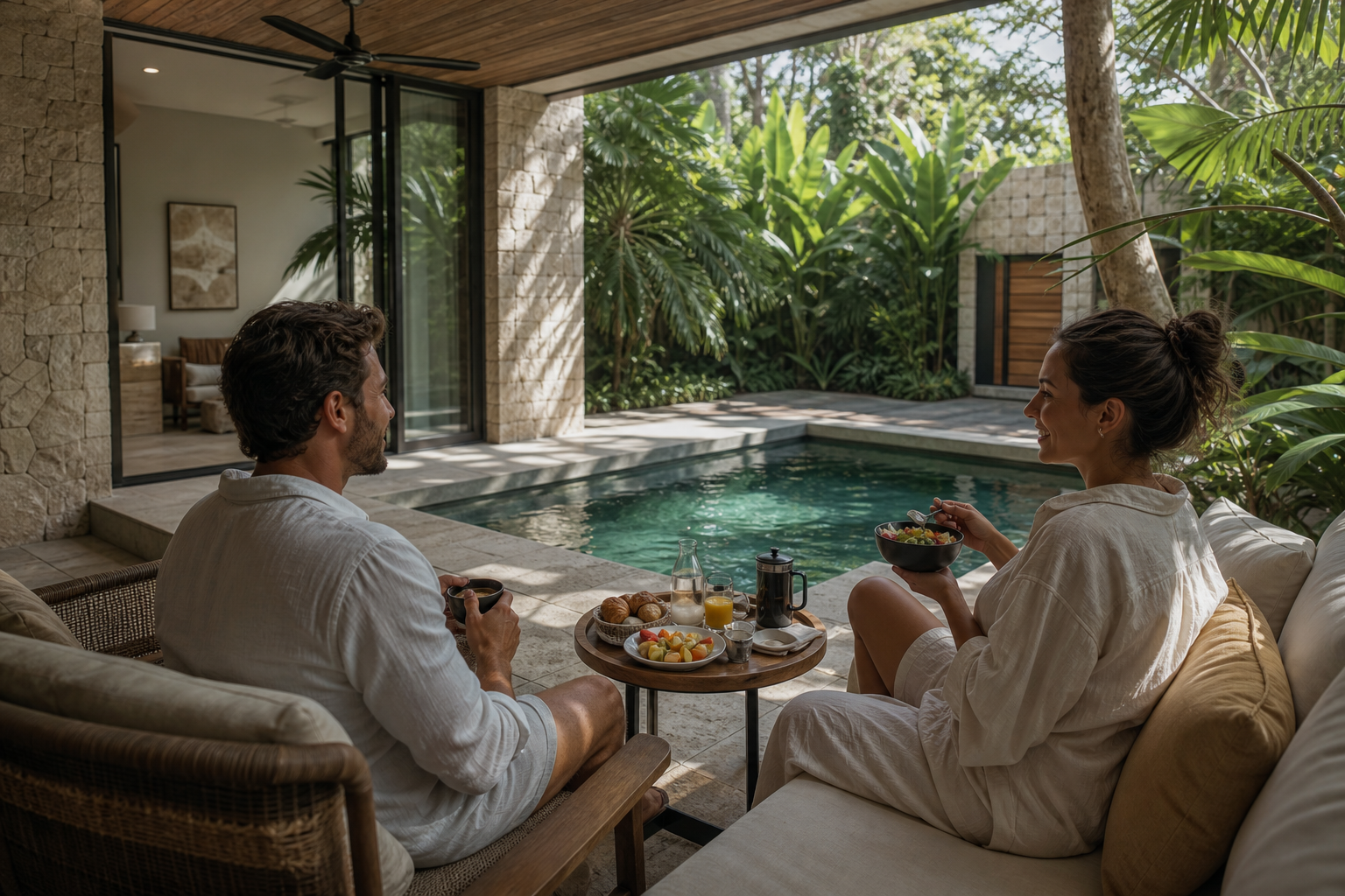 Two of you, one suite, complete privacy in North Goa