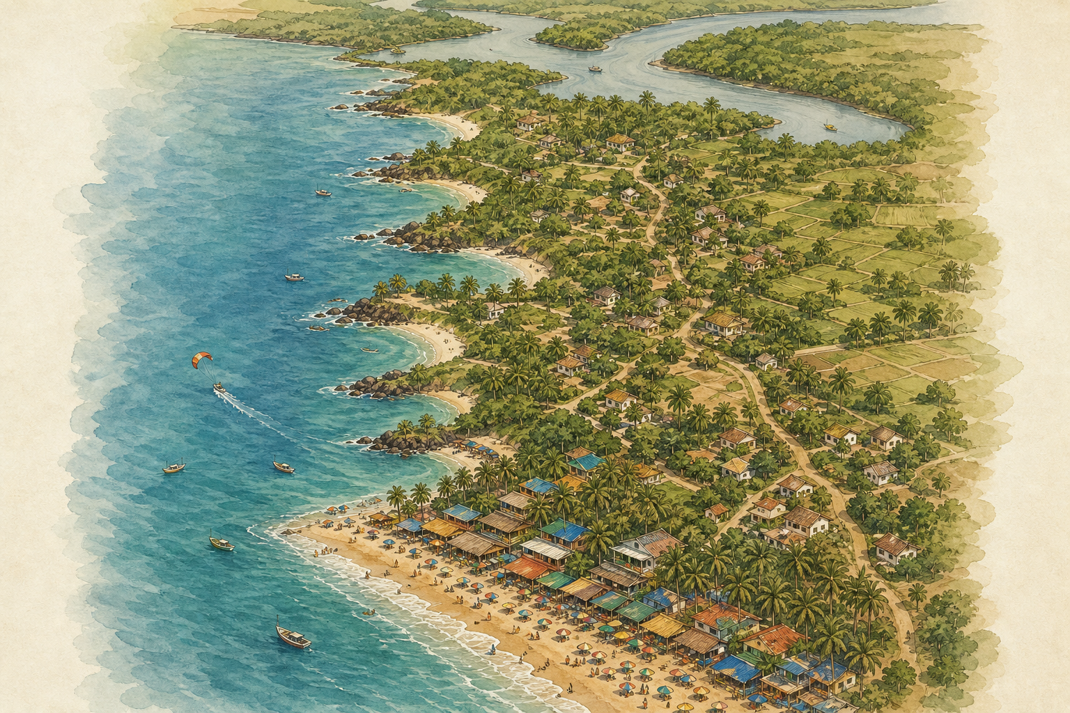 Finding your perfect base in North Goa, neighbourhood by neighbourhood