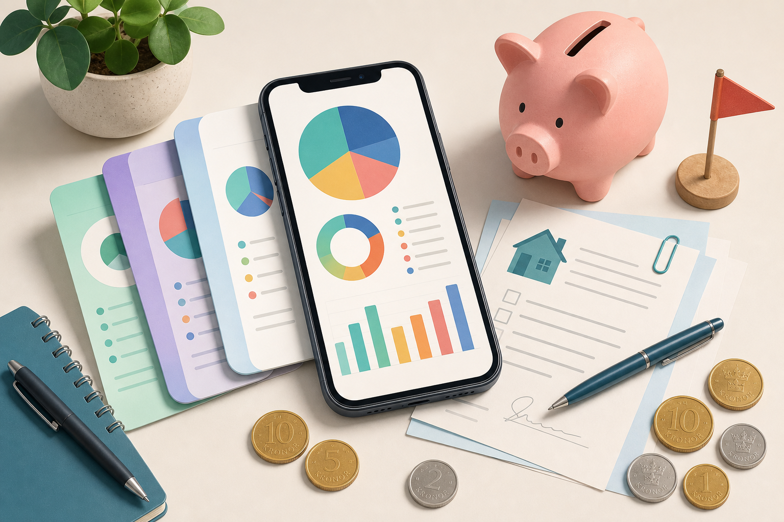Hitta rätt budget-app för sparande, lån och ekonomikoll