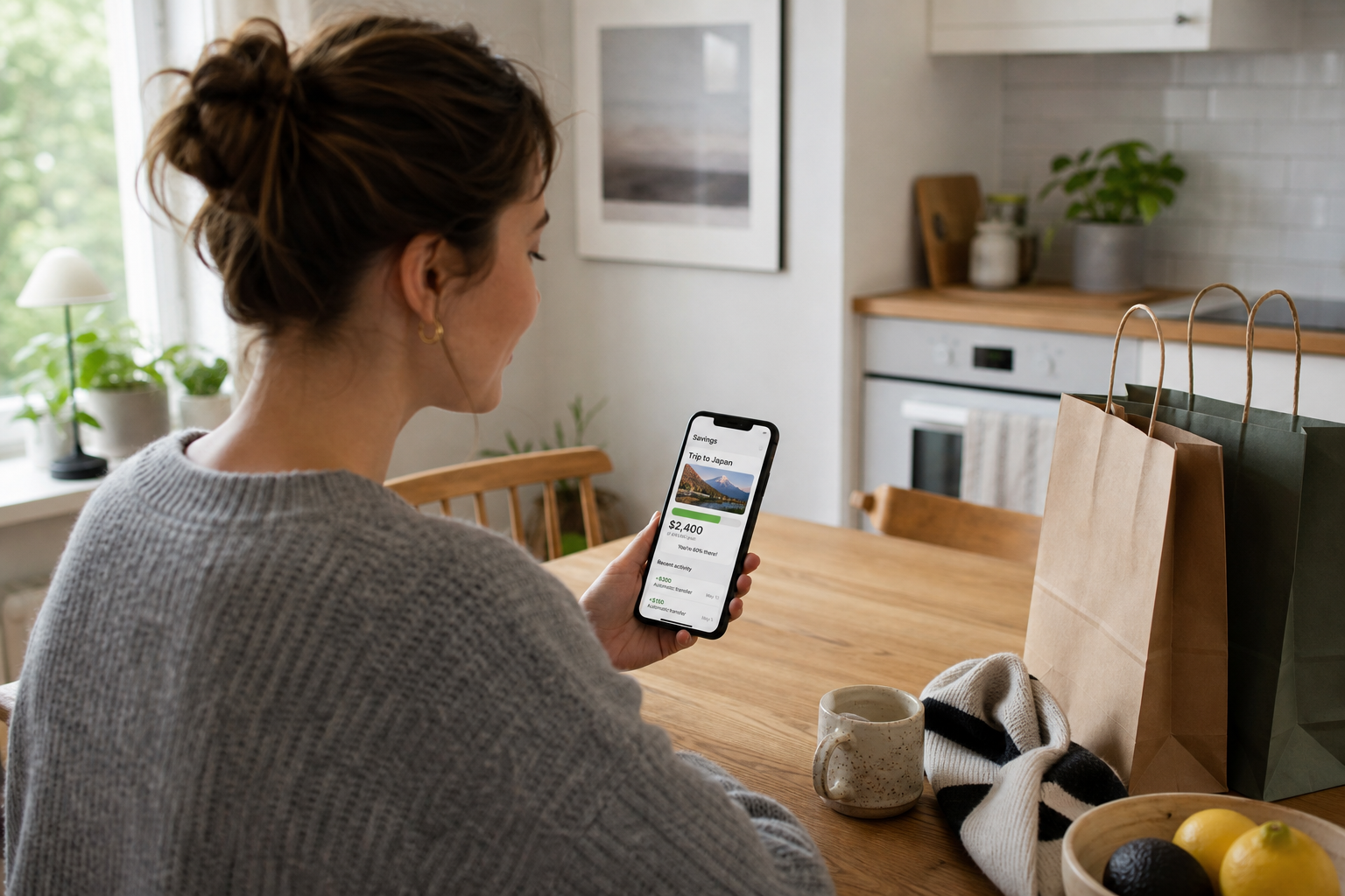Cashback som går direkt in i ditt sparande